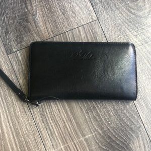Patricia Nash Leather wallet Wristlet